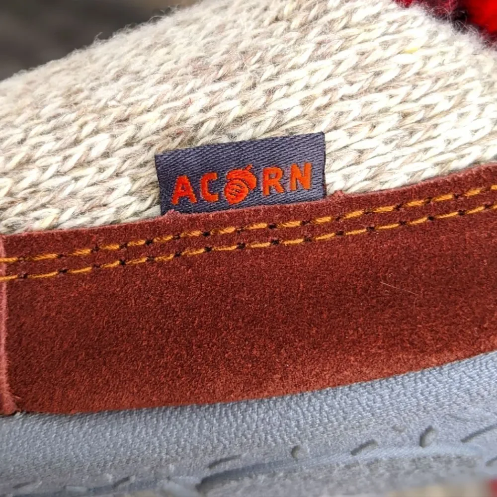 Acorn Checkered Slouch Boots
